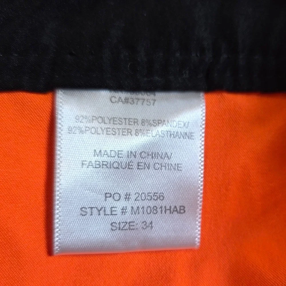 Billabong Platinum X PX3 Men 34 Bright Orange Performance Stretch Board Shorts